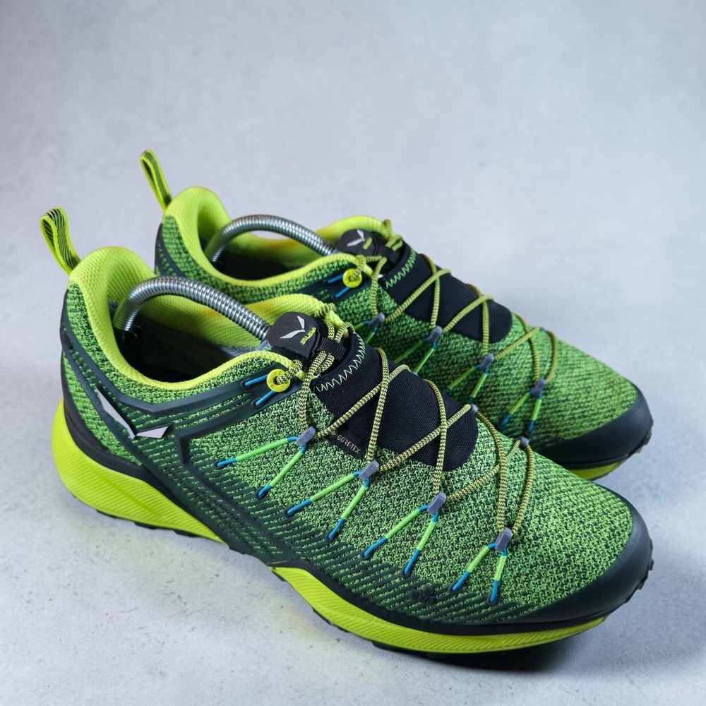 Salewa Dropline Mountain Trainer GTX Gore-Tex Mens 12 Hiking Trail Shoes NEW